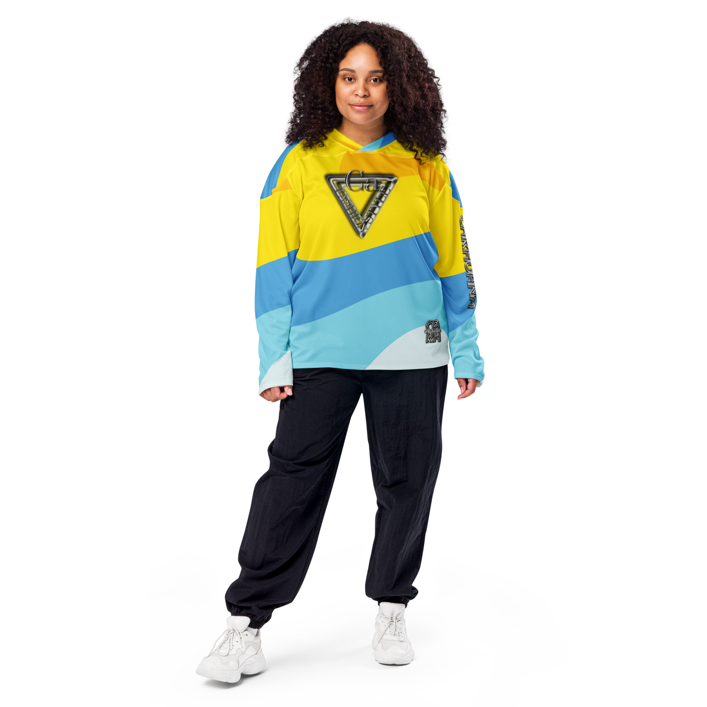 🏈 CaRaUaNa American Football Sweatshirt – Yellow Edition Carauana Store