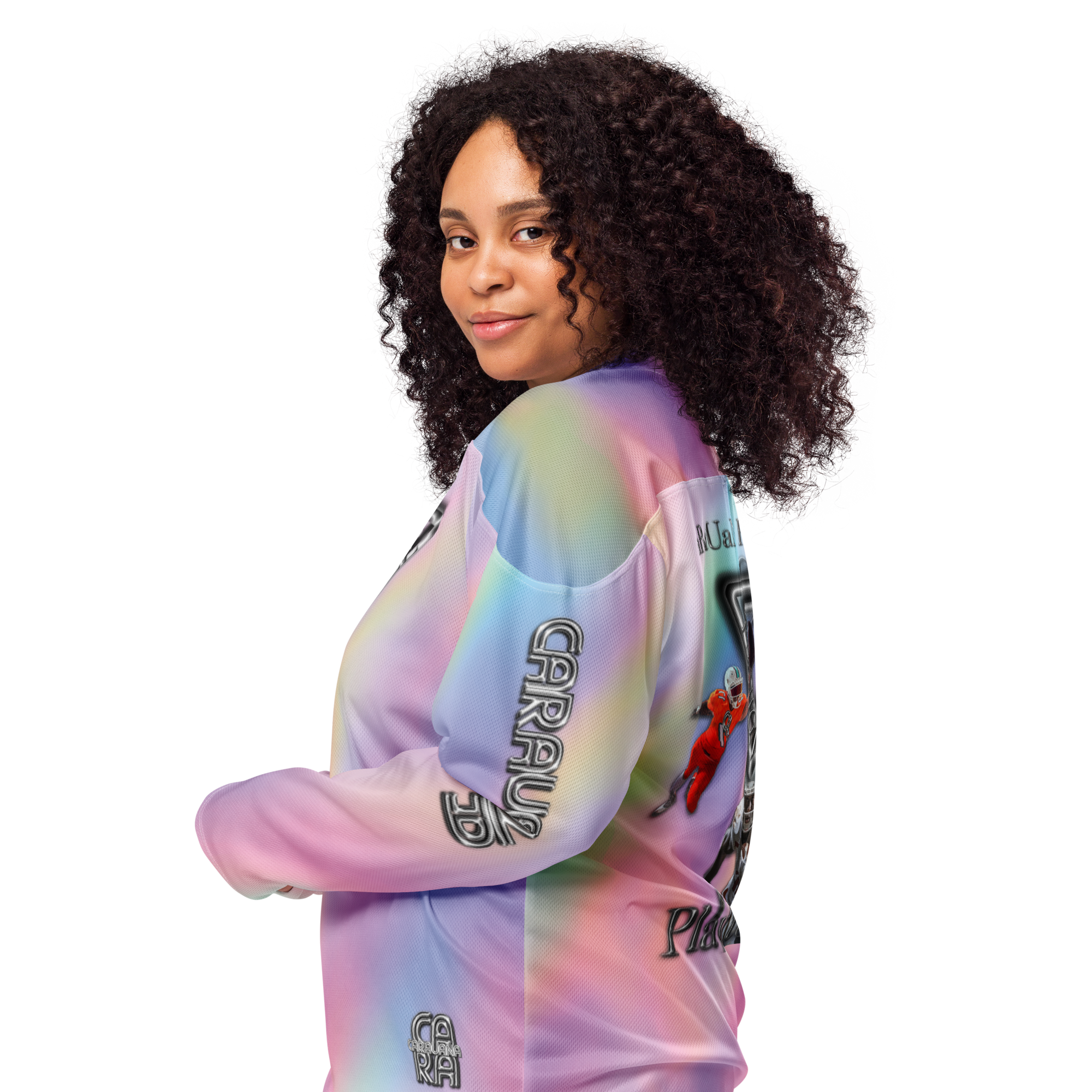 🏈 Premium® Sweatshirt CaRaUaNa – American Football Gradient Carauana Store