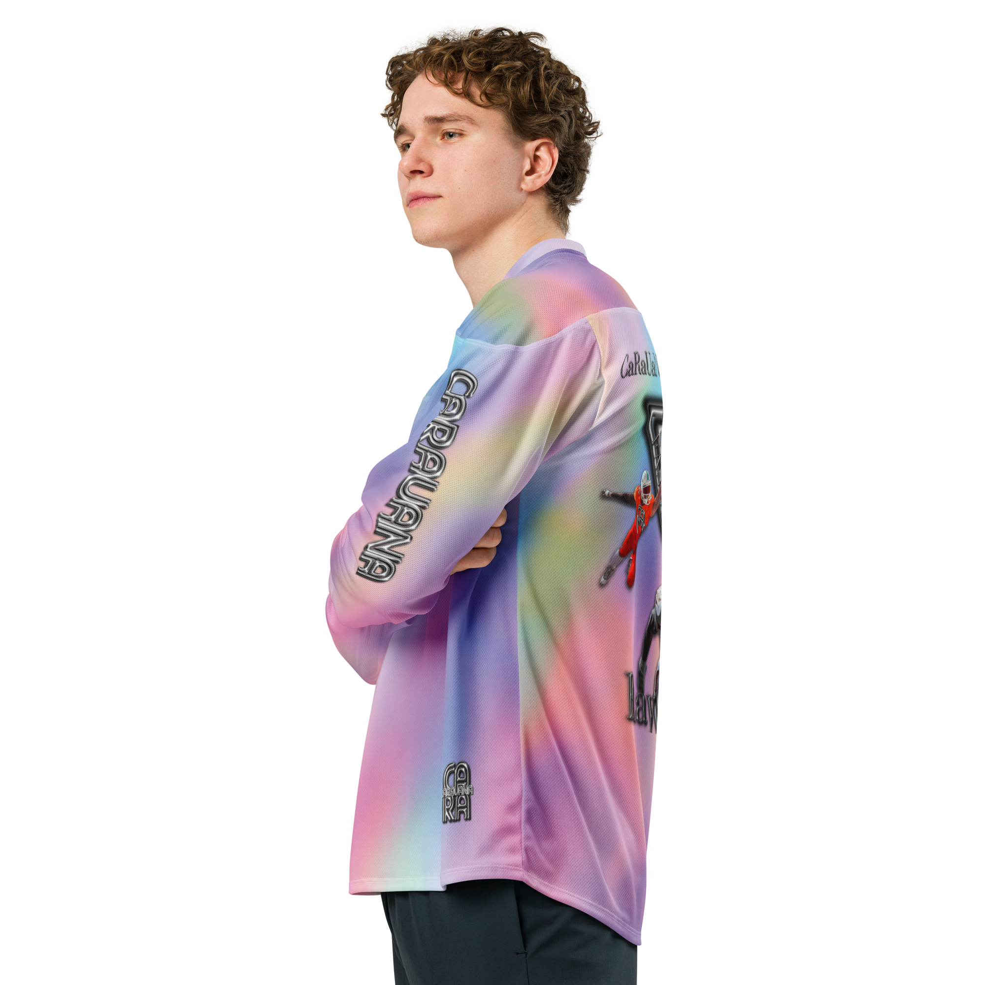 🏈 Premium® Sweatshirt CaRaUaNa – American Football Gradient Carauana Store