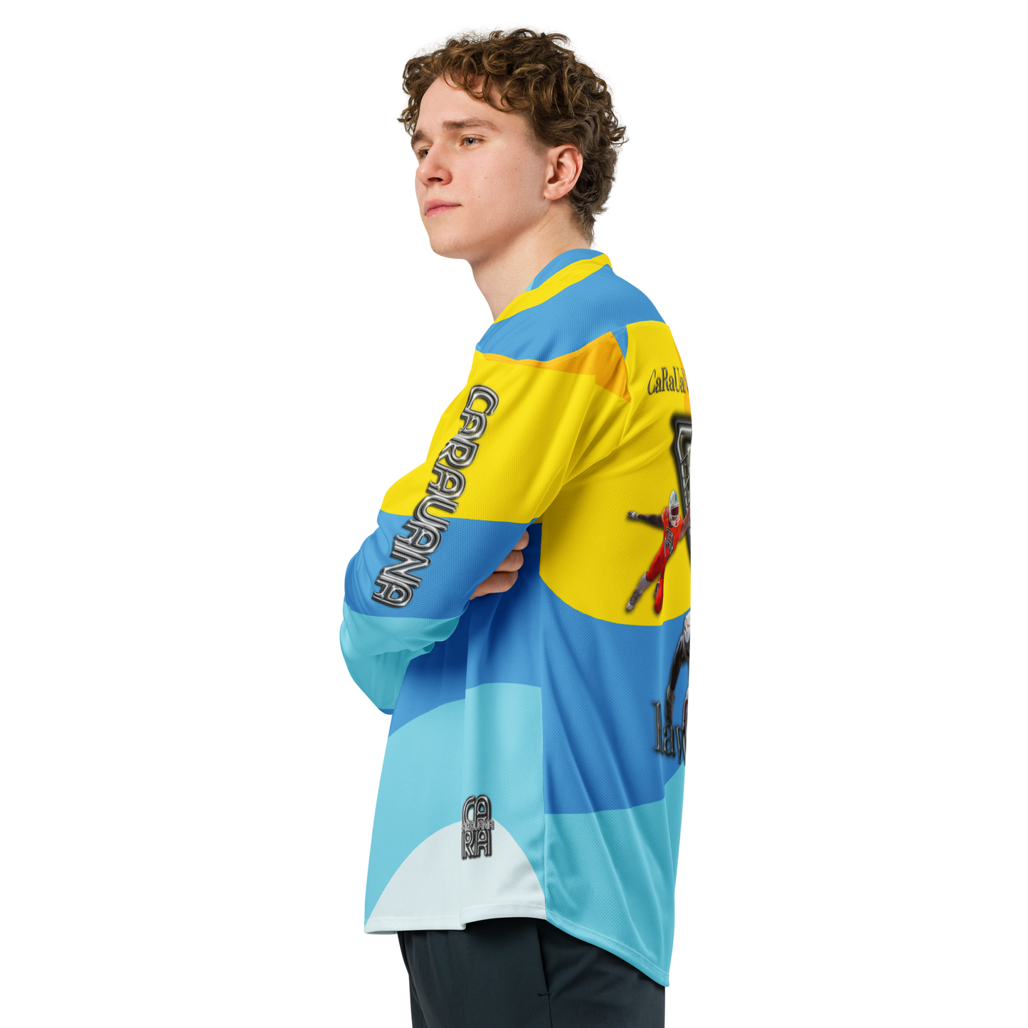 🏈 CaRaUaNa American Football Sweatshirt – Yellow Edition Carauana Store