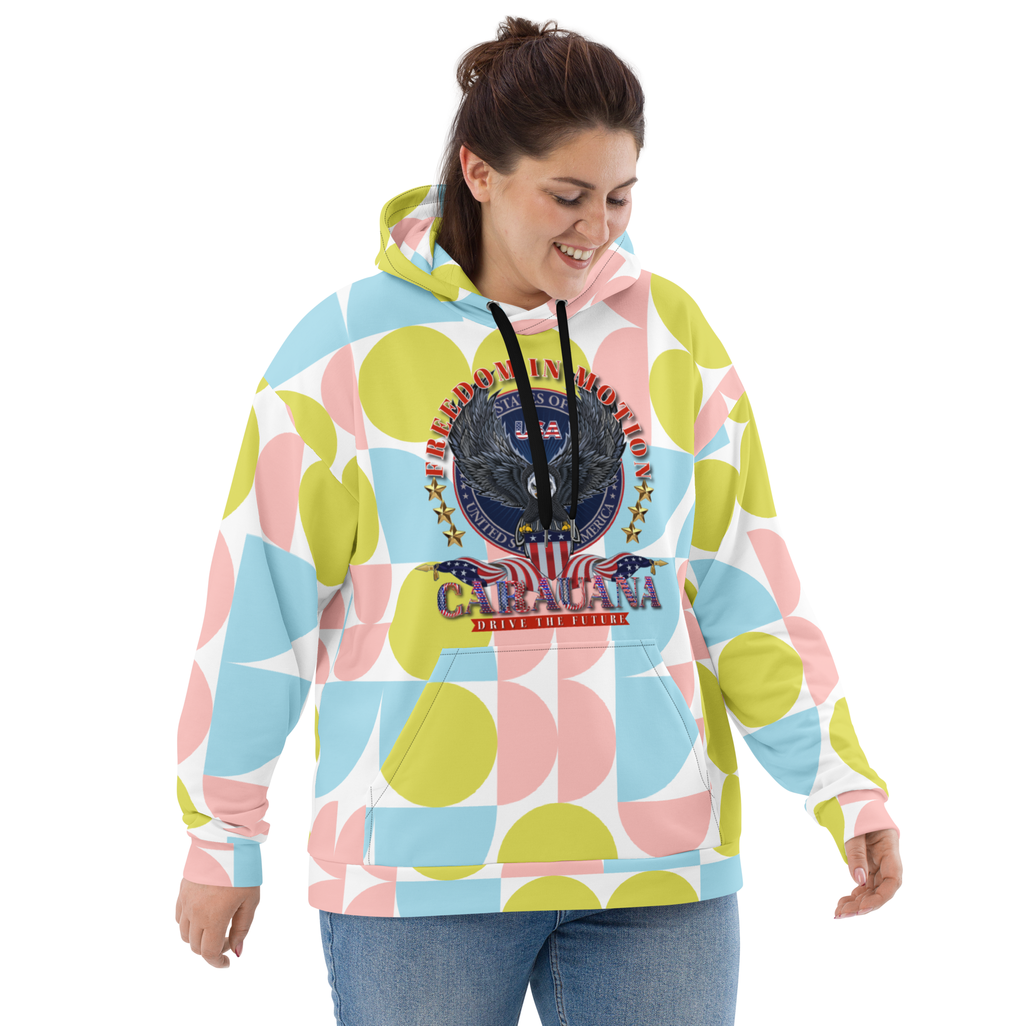 CaRaUaNa Unisex Hoodie Rhythm of Style 77 - CaRaUaNa Fashion