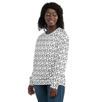 Premium Sweatshirt CaRaUaNa Unisex Black Logo Carauana Store