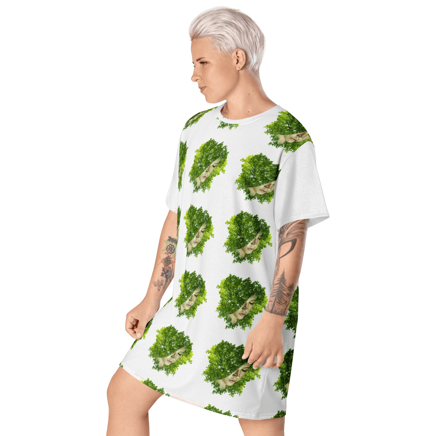 Carauana T-shirt dress Up to 6XL