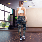 CaRaUaNa Leggings SPORT blue gold Carauana Store