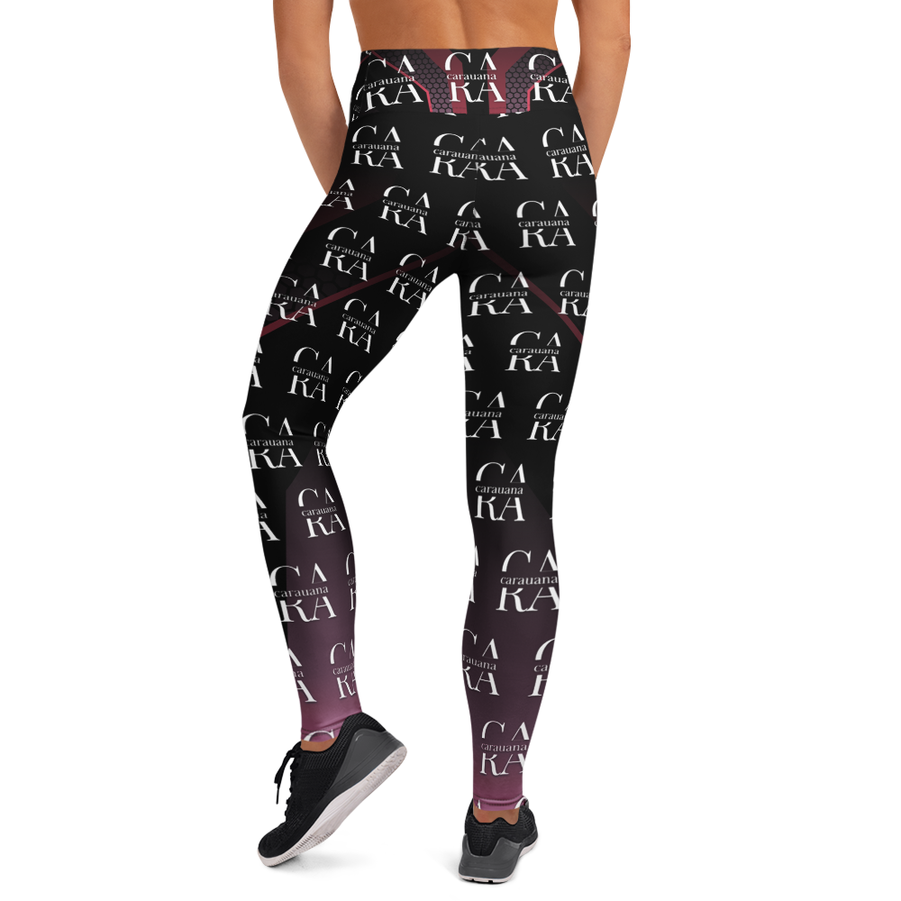 CaRaUaNa Leggings SPORT black Pink Carauana Store