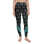 CaRaUaNa Leggings SPORT black Green Famous Carauana Store