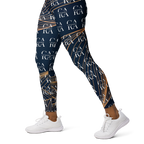 CaRaUaNa Leggings SPORT blue gold Carauana Store