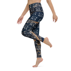 CaRaUaNa Leggings SPORT blue gold Carauana Store