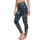 CaRaUaNa Leggings SPORT blue gold Carauana Store