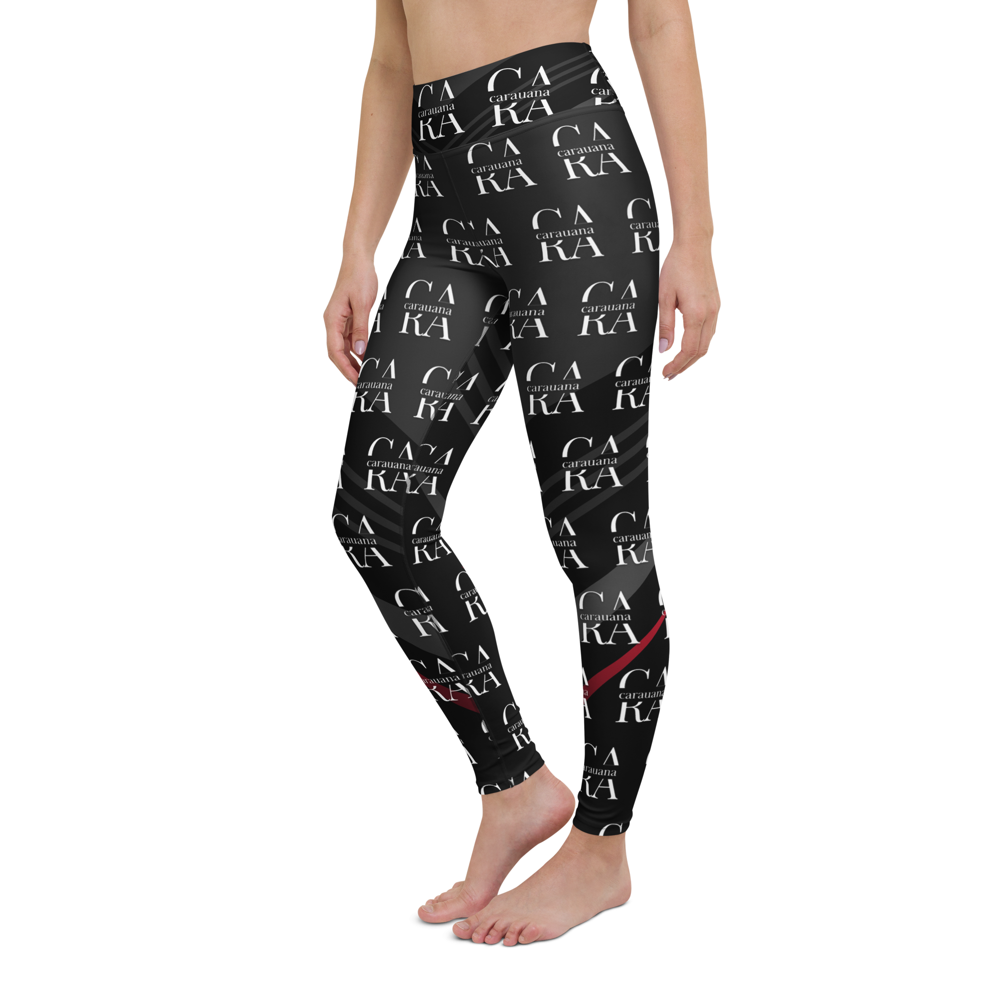 CaRaUaNa Leggings SPORT black Elegant Carauana Store