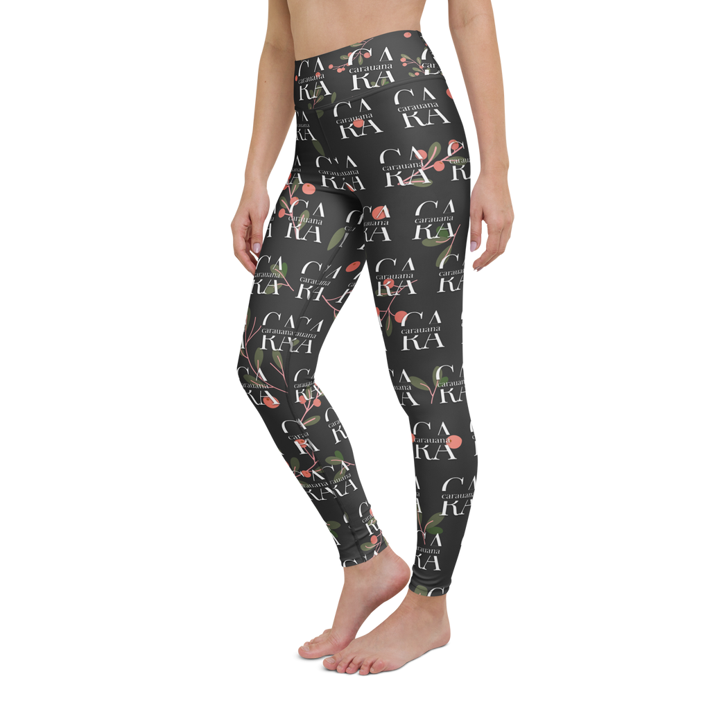 CaRaUaNa Leggings SPORT Black fruit Carauana Store