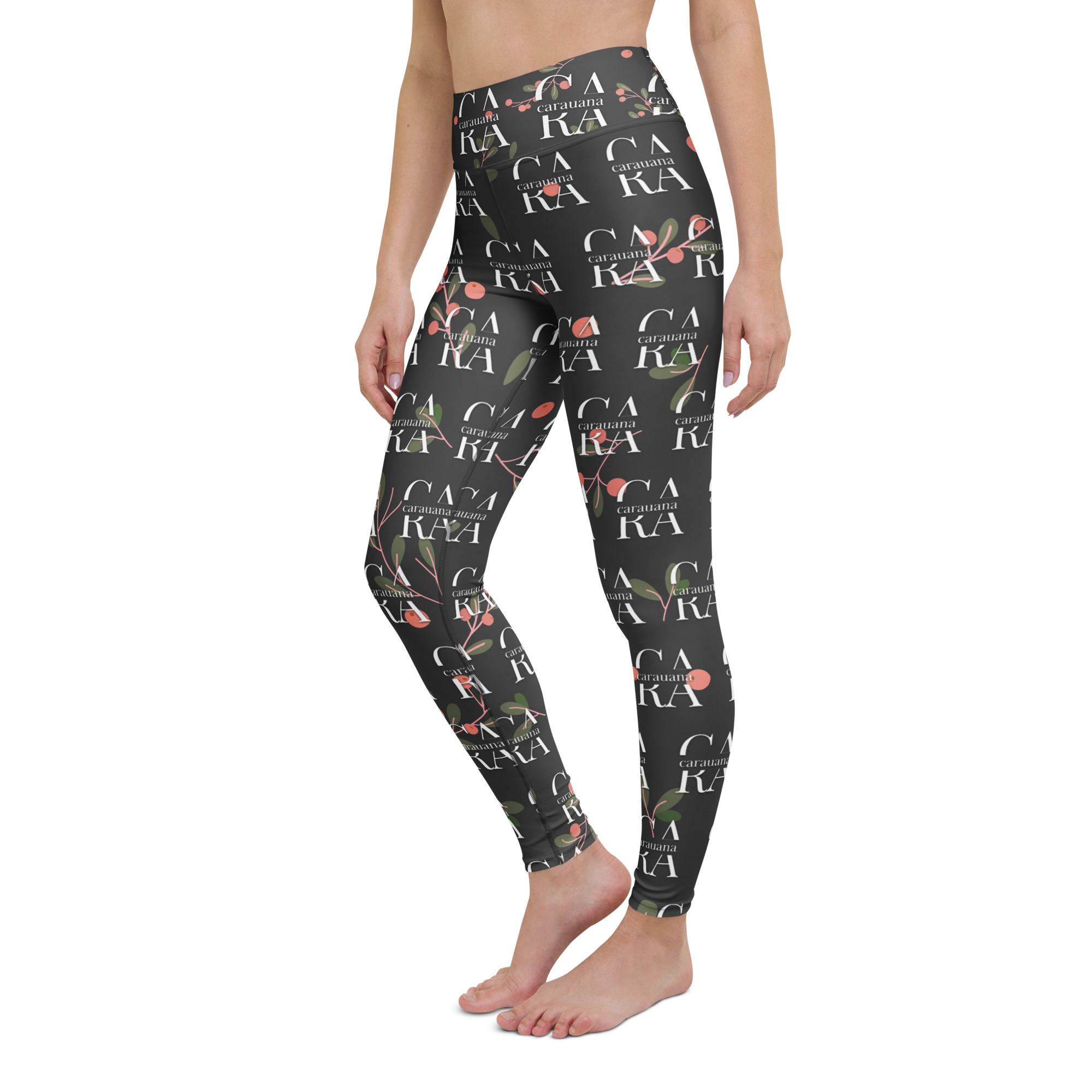 CaRaUaNa Leggings SPORT Black fruit Carauana Store