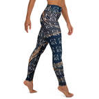 CaRaUaNa Leggings SPORT blue gold Carauana Store