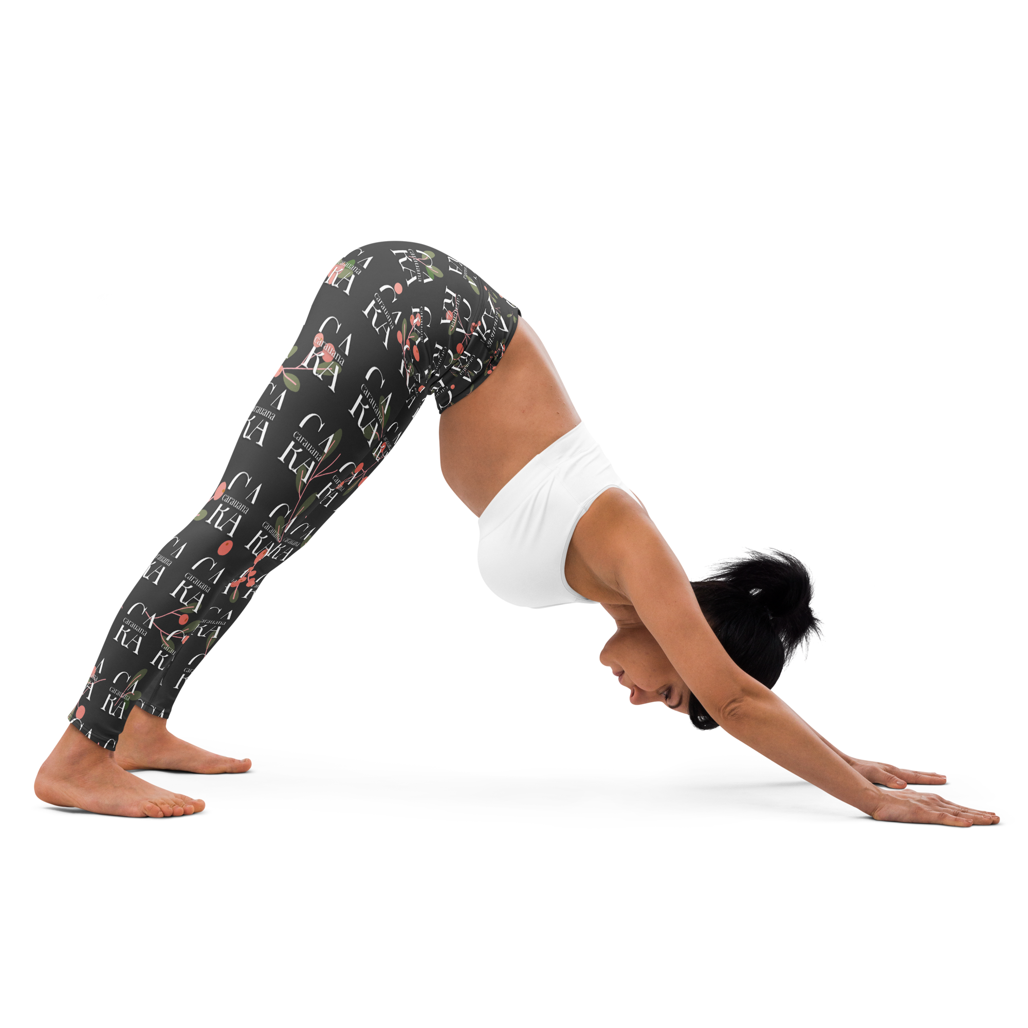 CaRaUaNa Leggings SPORT Black fruit Carauana Store