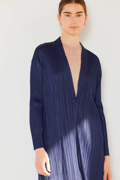 Marina West Swim Pleated Long Sleeve Cardigan Carauana Store