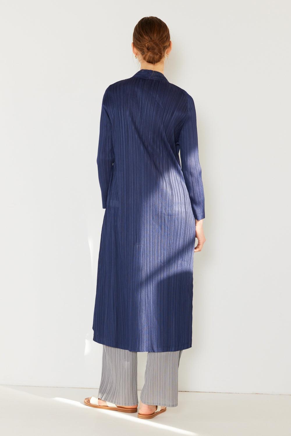 Marina West Swim Pleated Long Sleeve Cardigan Carauana Store