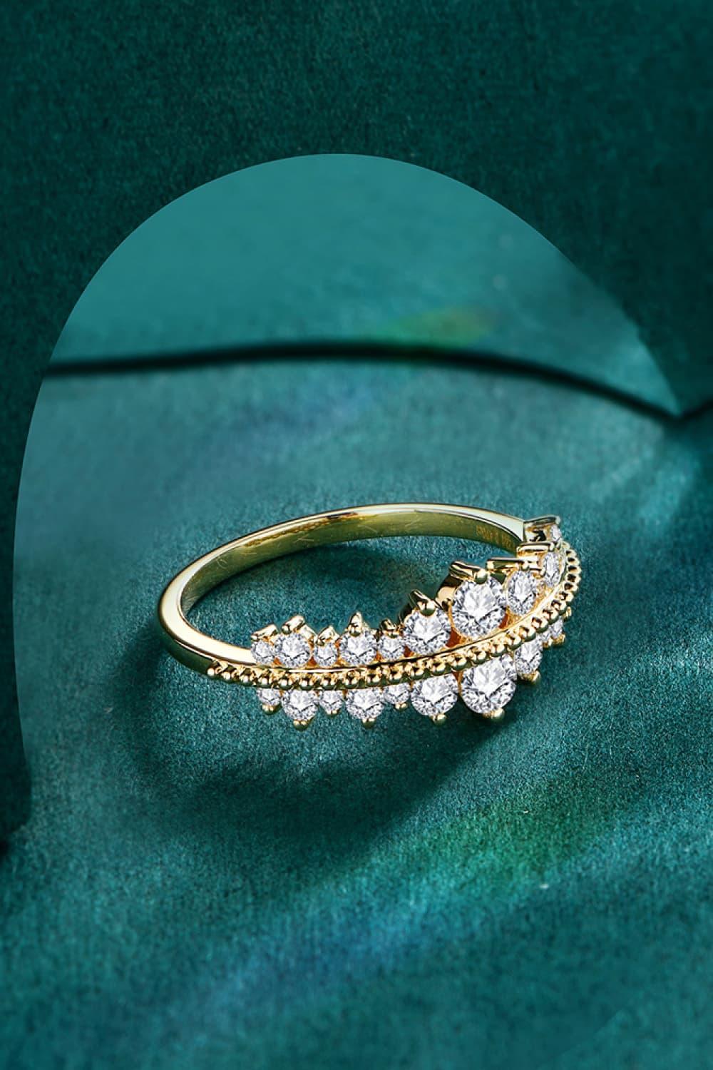 Moissanite 925 Sterling Silver Ring Carauana Store