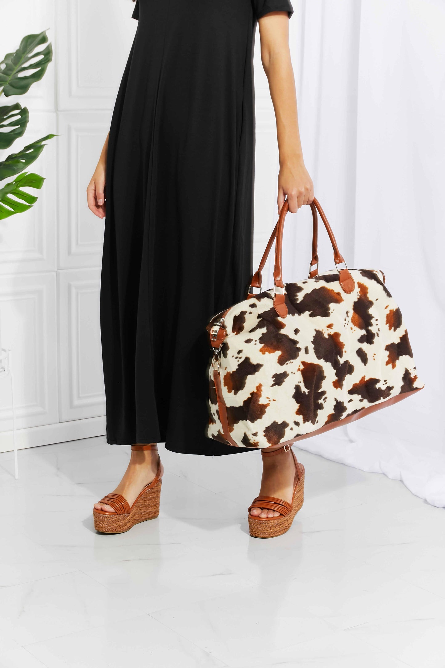 Animal Print Plush Weekender Bag Carauana Store