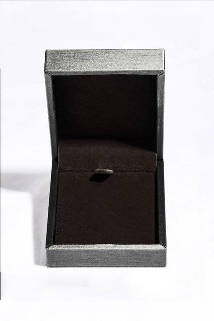 10 Carat Moissanite Pendant Platinum-Plated Necklace Carauana Store