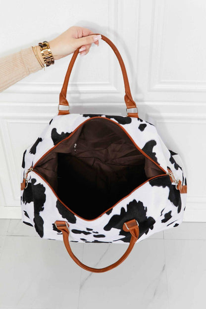 Animal Print Plush Weekender Bag Carauana Store