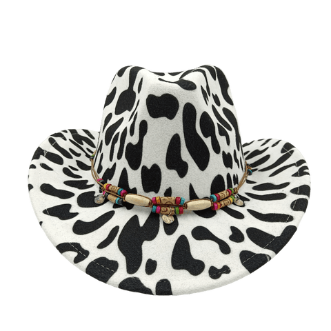 cowboy hat monochrome felt  Unisex