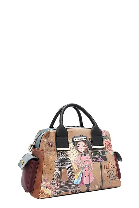 Nicole Lee USA Eco-Leather Boston Bag Carauana Store
