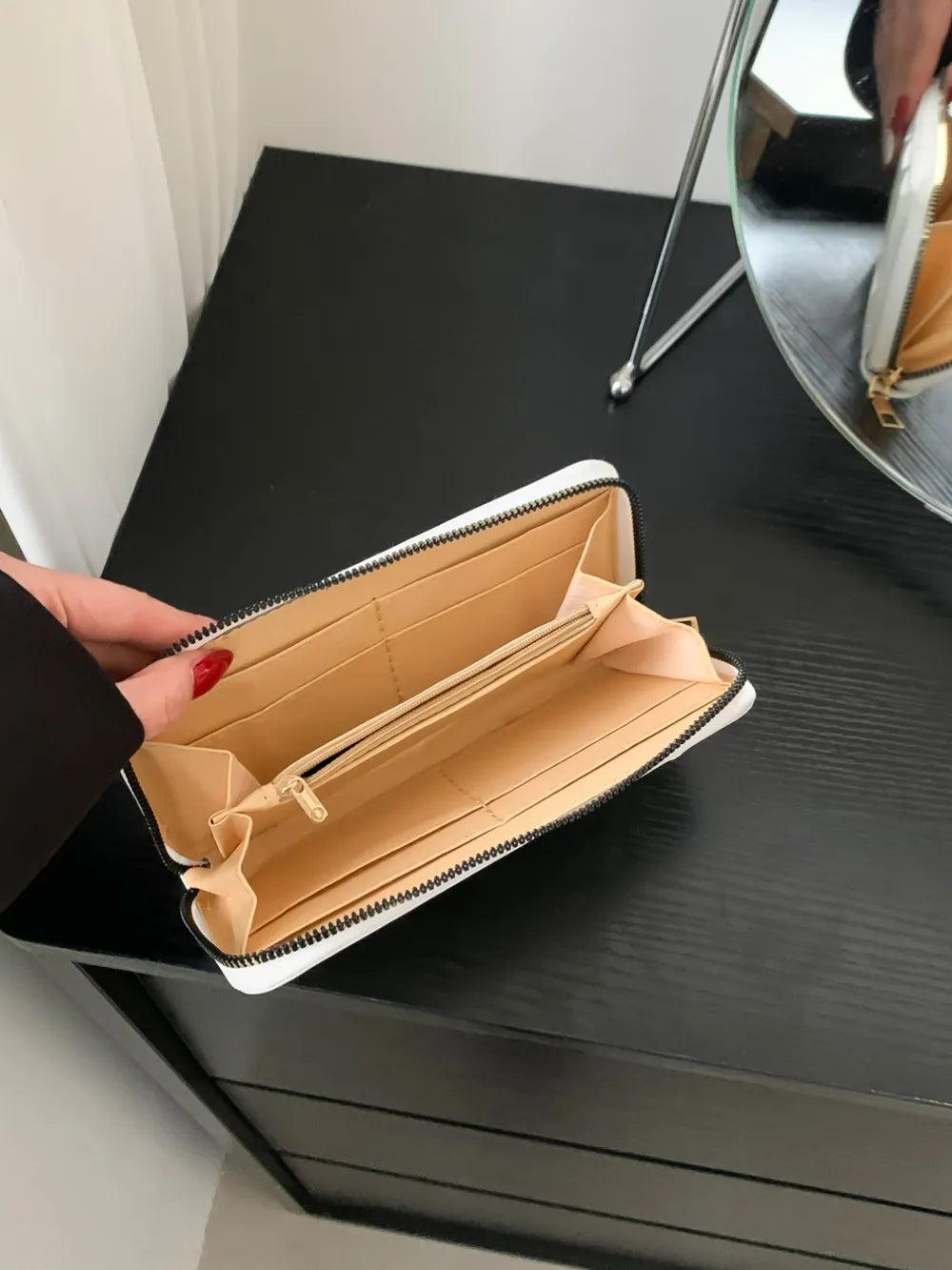 PU Leather Solid Color Wallet Carauana Store