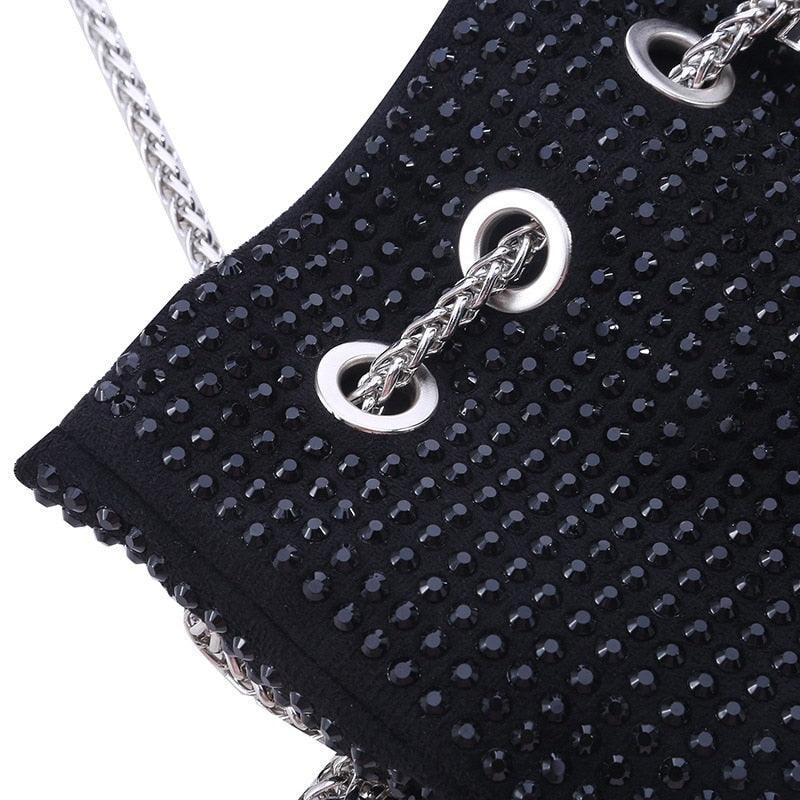 diamond clutch shoulder bag Shinny Rhinestone Evening Shoulder Bags