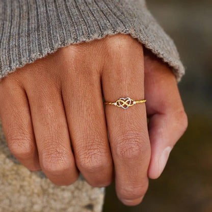 Number 8 Heart 925 Sterling Silver Ring Carauana Store