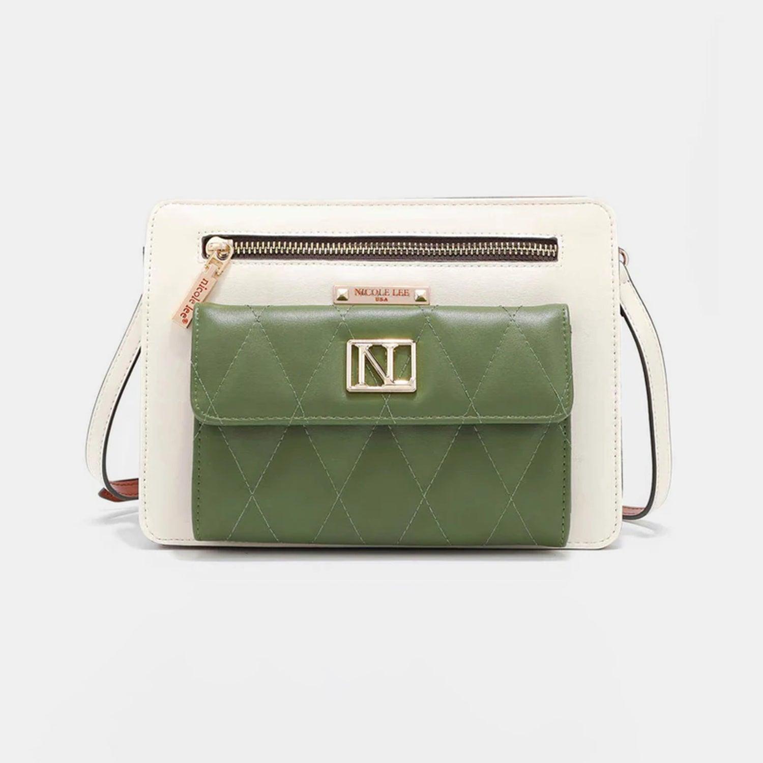 Nicole Lee USA Color Block Crossbody Bag Carauana Store