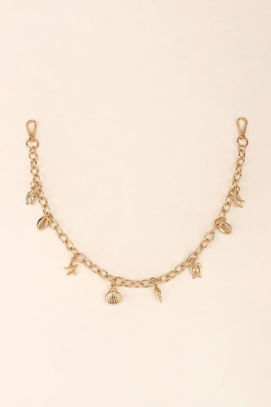 Sea Element Charm Iron Chain Belt Carauana Store