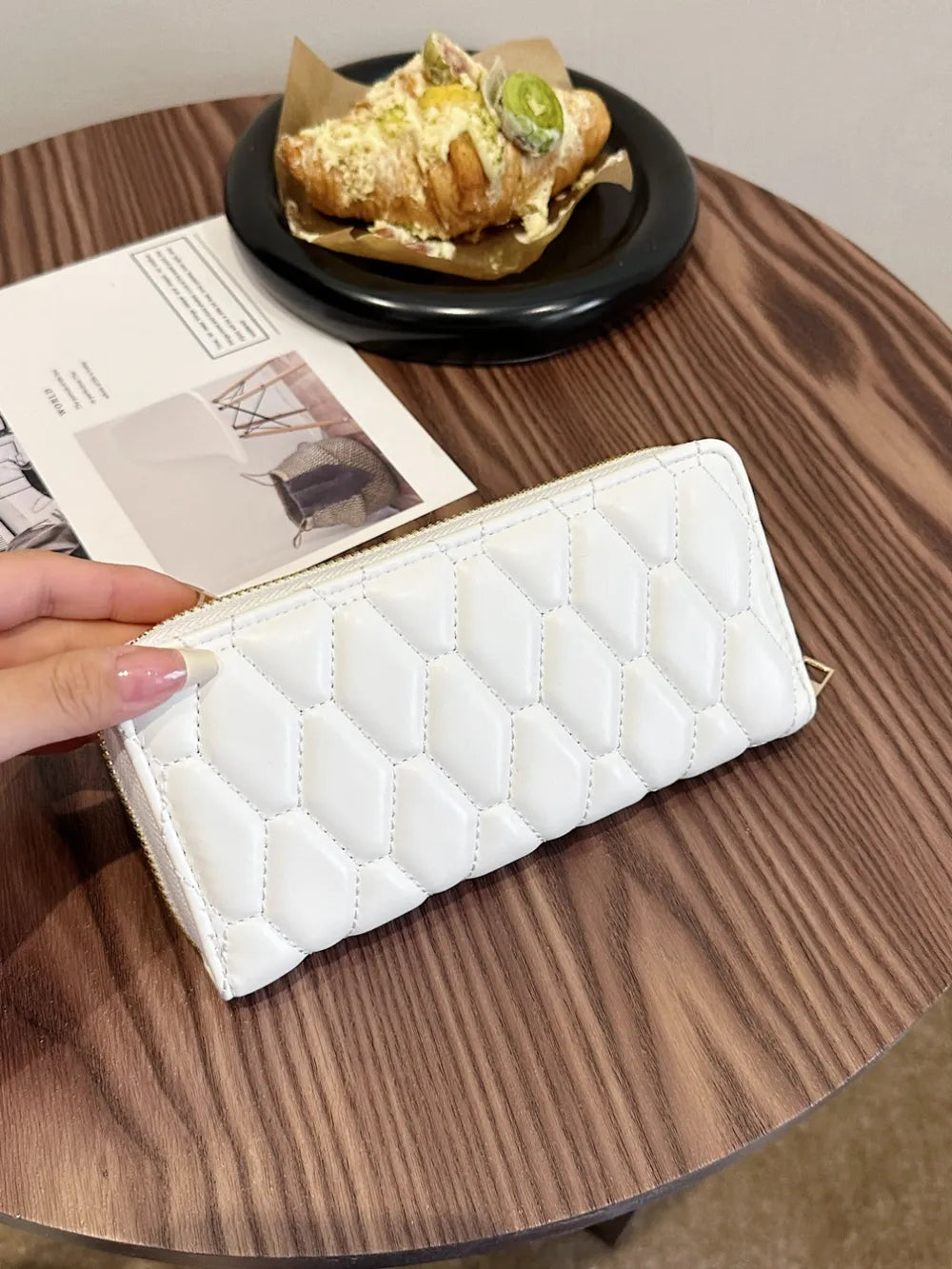 PU Leather Solid Color Wallet Carauana Store
