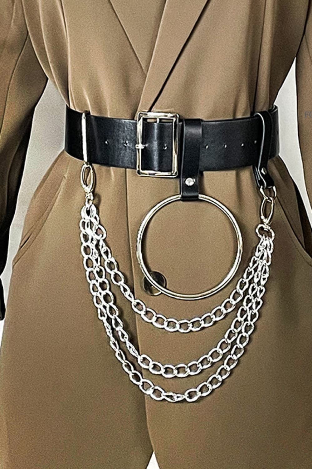 PU Belt with Chain Carauana Store