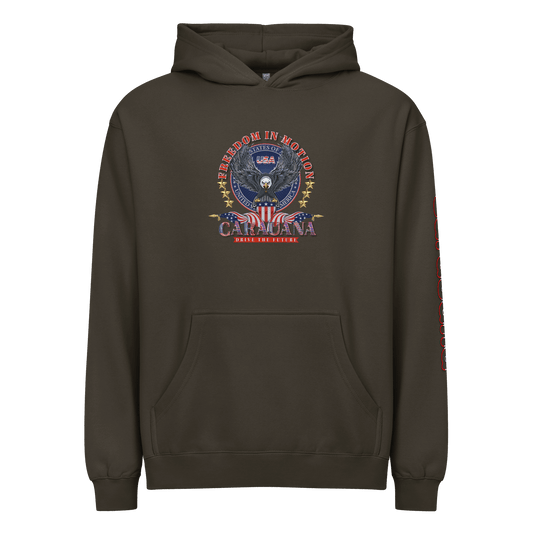 CaRaUaNa Unisex Hoodie Vintage Cotton CaRaUaNa Fashion