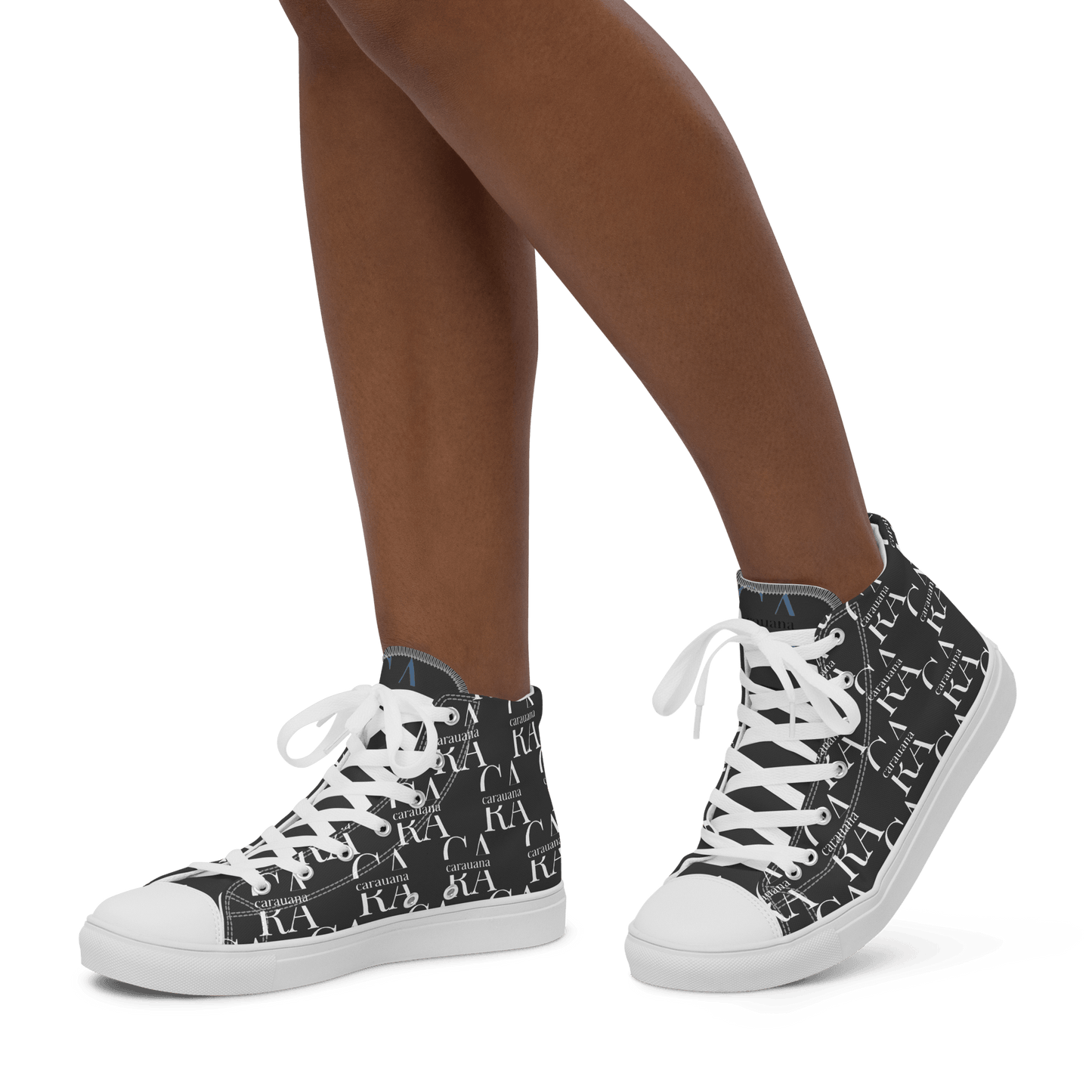 CARAUANA Hip Hop canvas shoes Black Branded