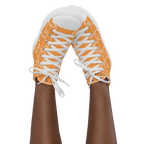 CARAUANA Hip Hop canvas shoes Orange Branded Carauana Store