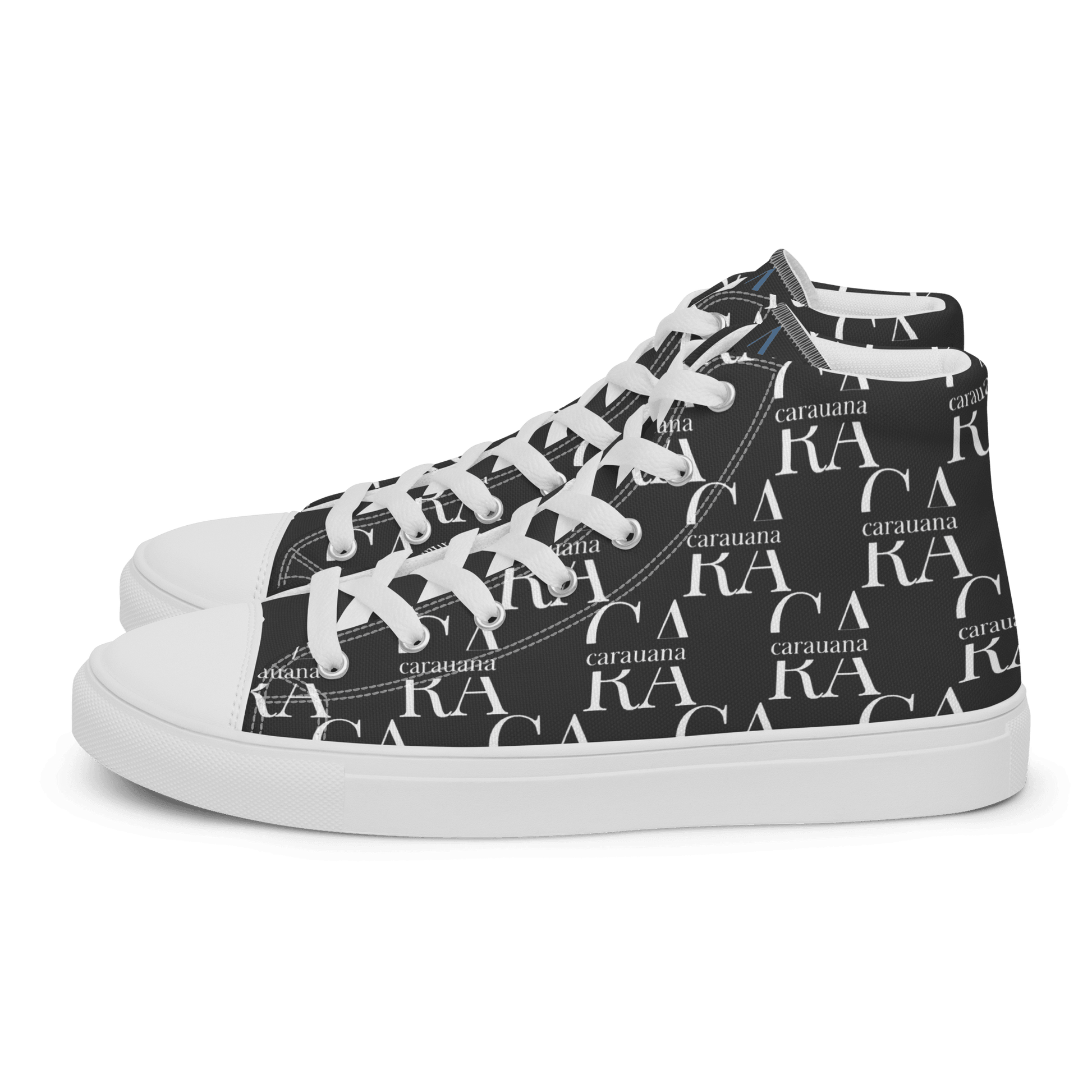 CARAUANA Hip Hop canvas shoes Black Branded