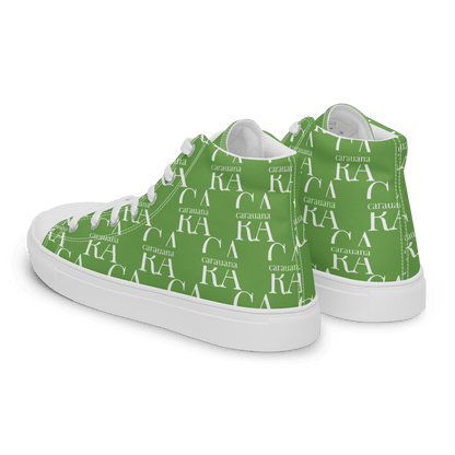 CARAUANA Hip Hop canvas shoes Green Branded