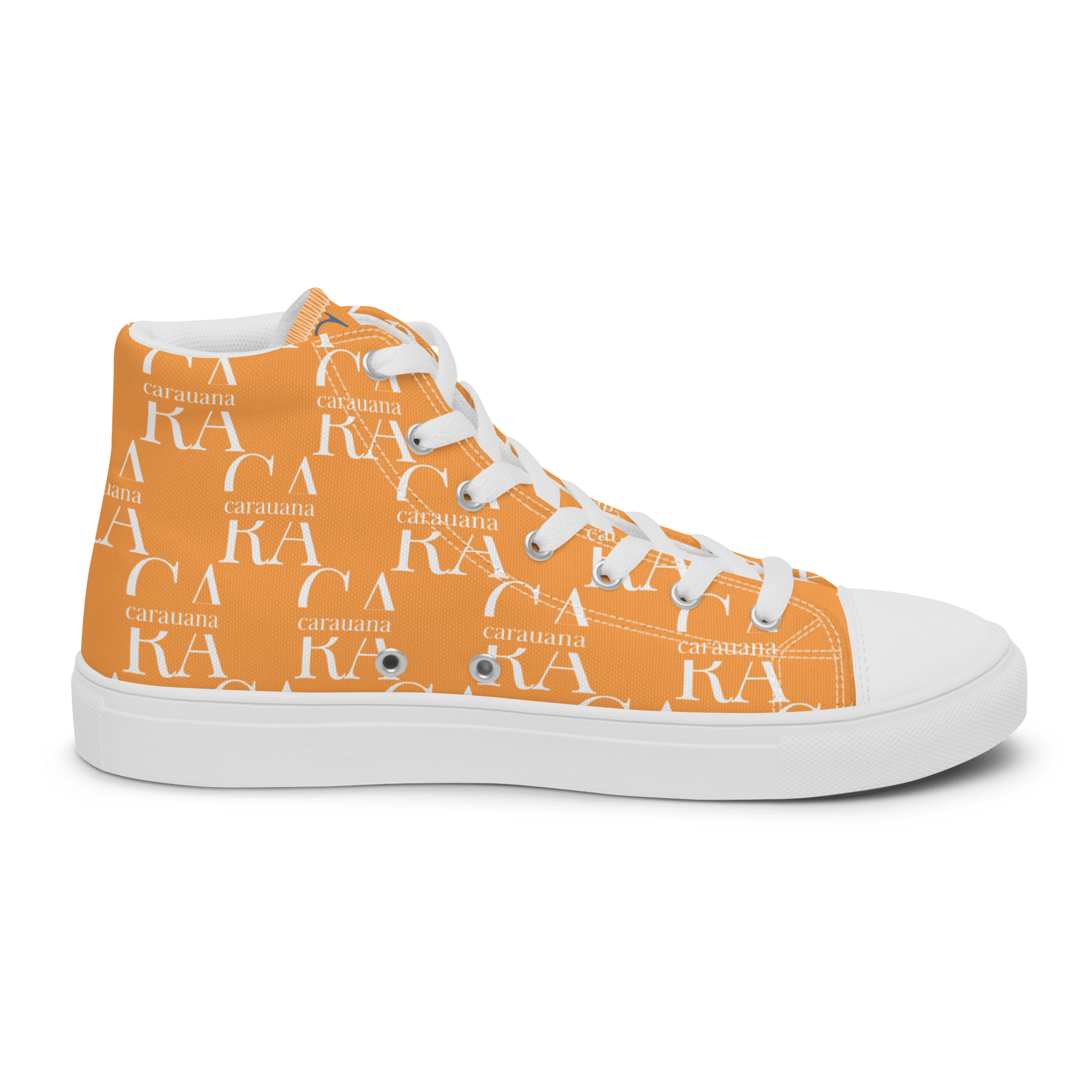 CARAUANA Hip Hop canvas shoes Orange Branded Carauana Store