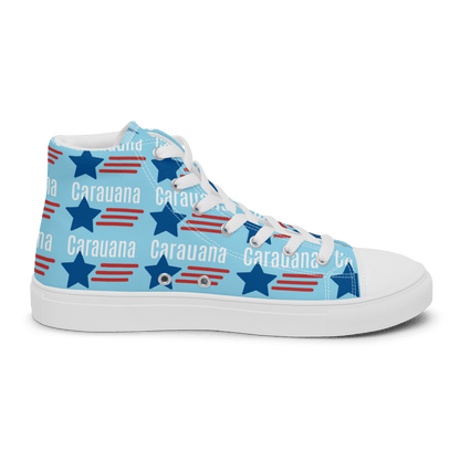 CARAUANA Hip Hop canvas shoes sky blue USA