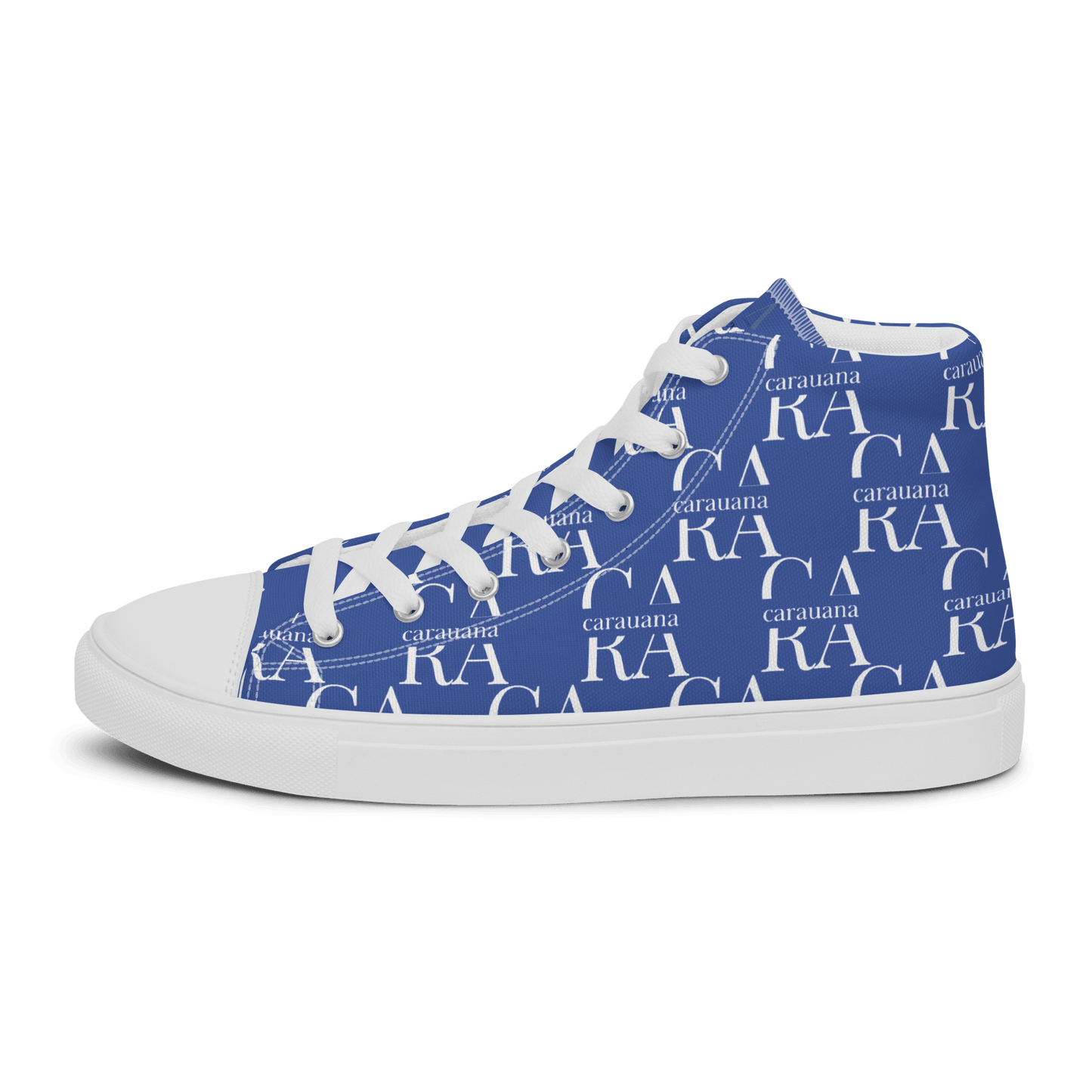 CARAUANA Hip Hop canvas shoes Blue Branded