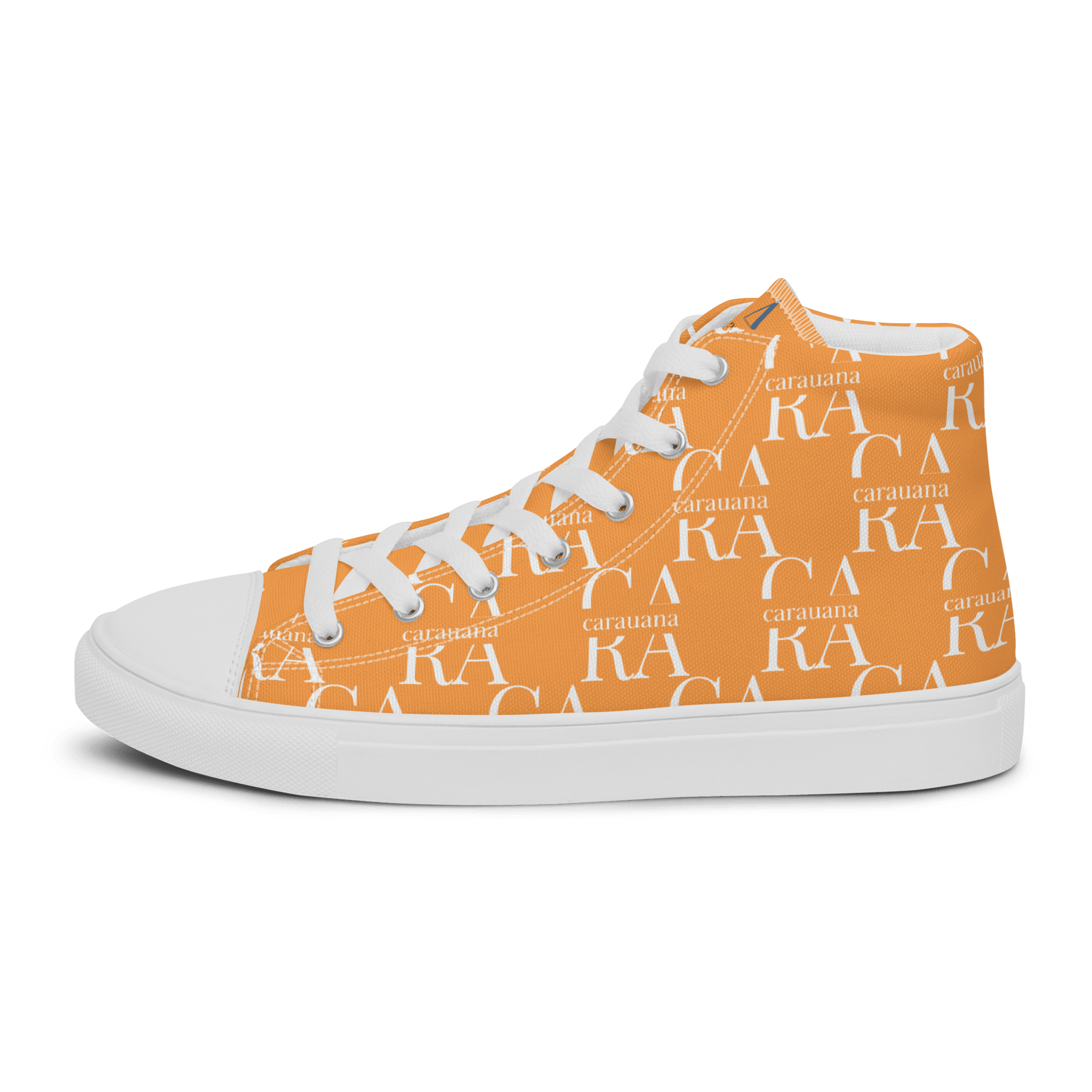 CARAUANA Hip Hop canvas shoes Orange Branded