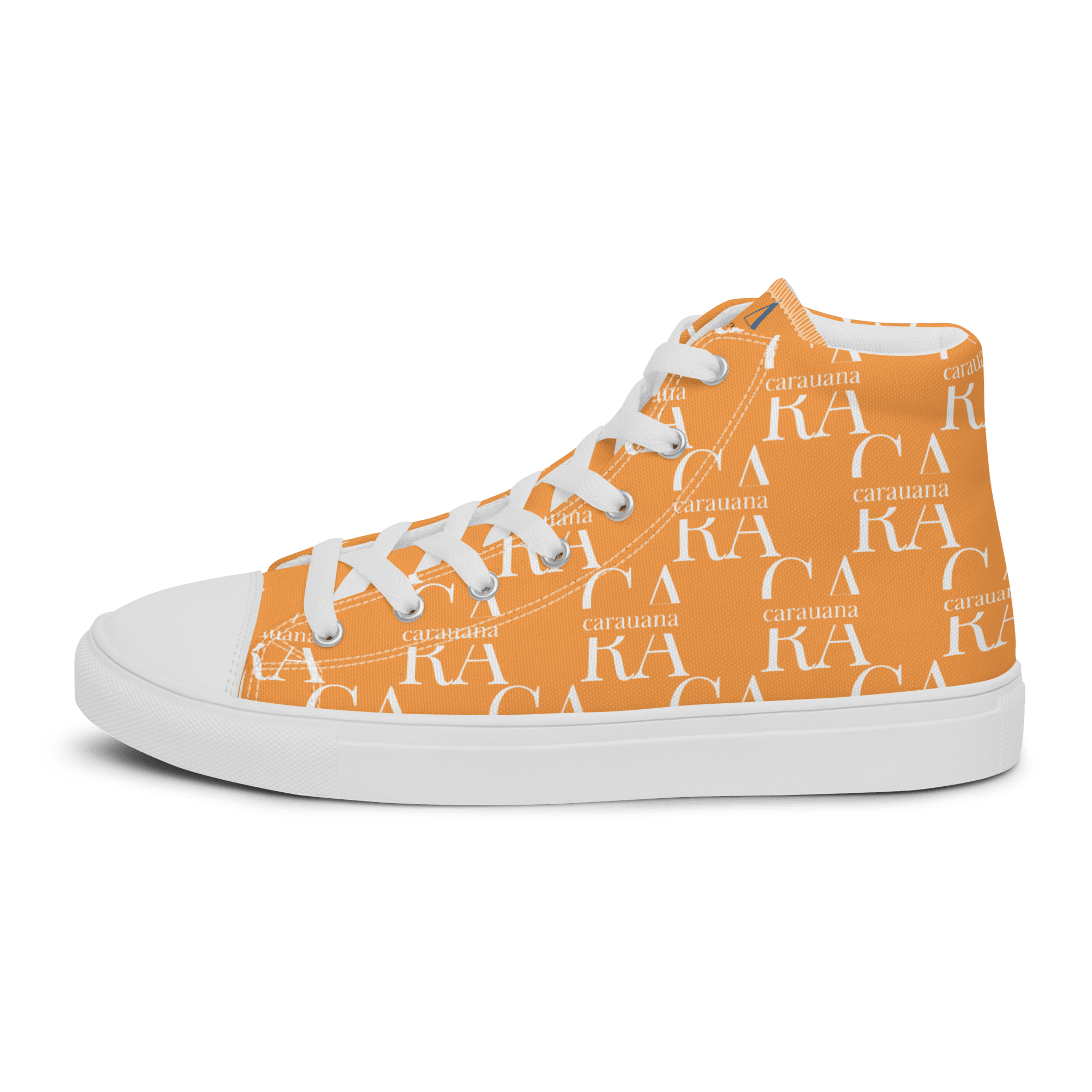 CARAUANA Hip Hop canvas shoes Orange Branded Carauana Store