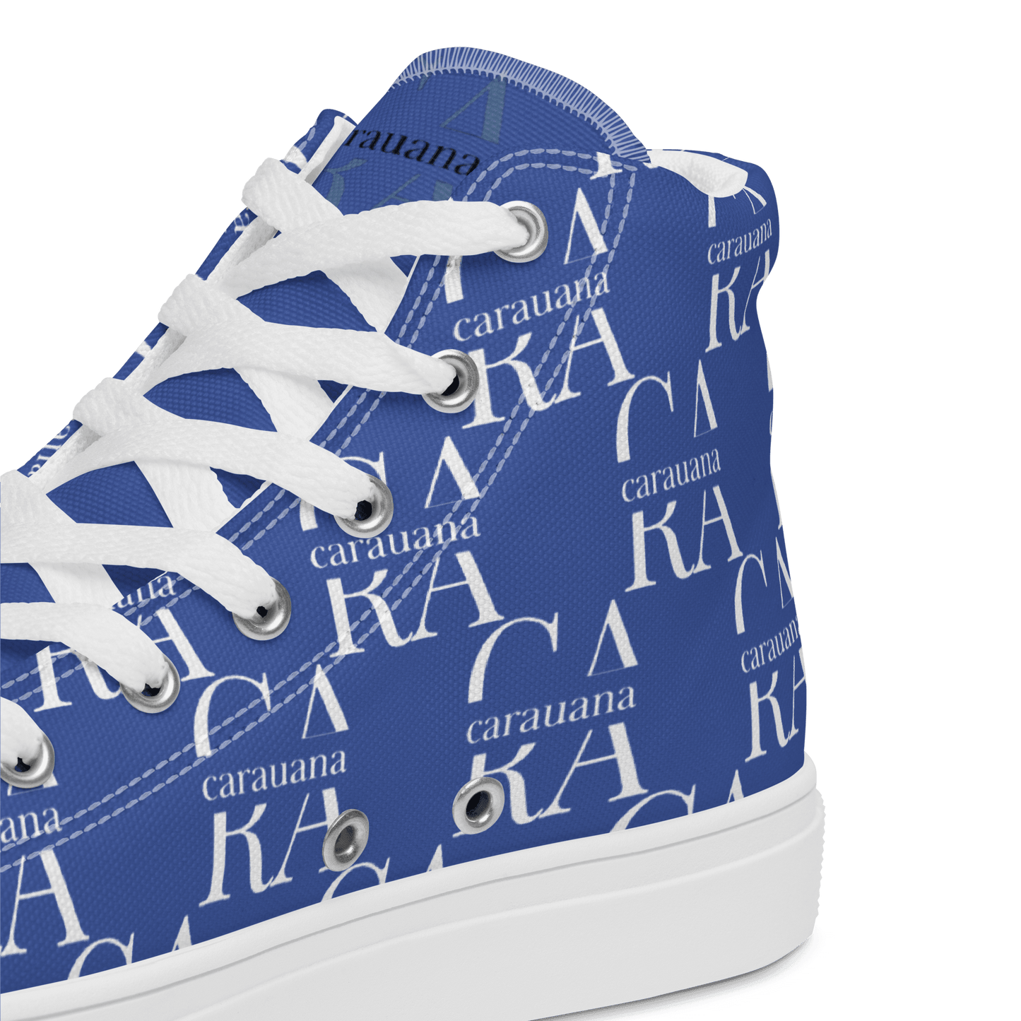 CARAUANA Hip Hop canvas shoes Blue Branded