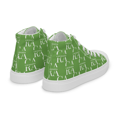 CARAUANA Hip Hop canvas shoes Green Branded